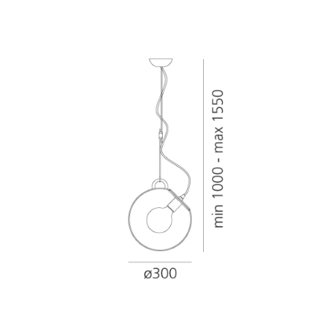 Artemide - Miconos Sospensione Cromo Lucido